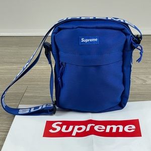 Supreme Shoulder Bag SS18 Blue